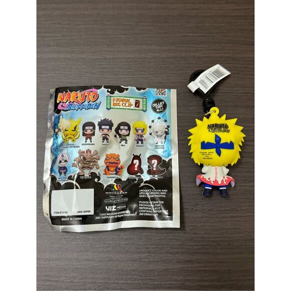 Naruto Shippuden Series 8 Figural Bag Clip Keychain - Minato - Picture 2 of 2